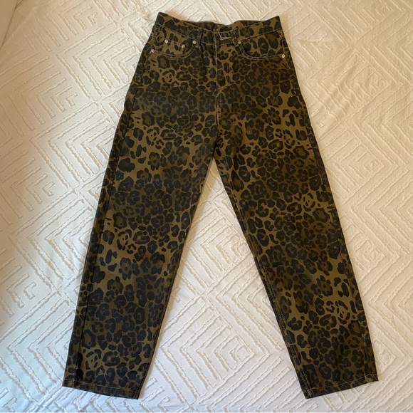 Leopard print jeans - Picture 2 of 7